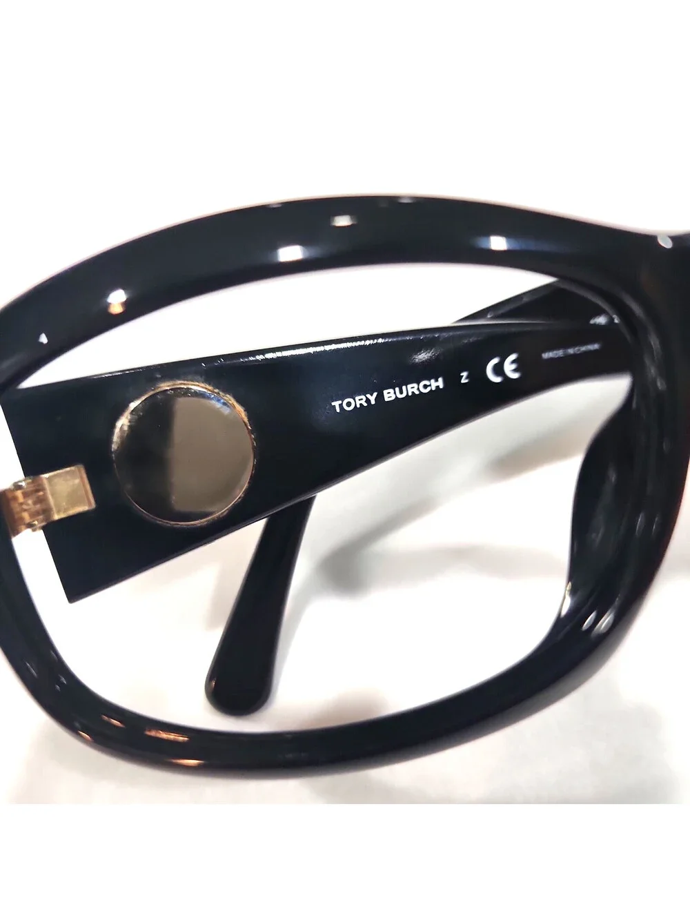 Tory Burch TY9004 501/11 Black Rectangle Sunglasses Frame 60-17 125